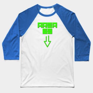 UFO Alien Area 69 Baseball T-Shirt